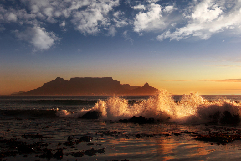 Table Mountain in Cape Town